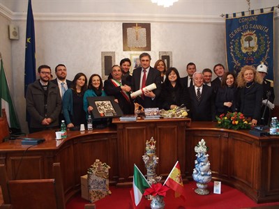 Cuenca y Cerreto Sannita sellan su hermanamiento y sientan las bases para un intercambio cultural activo