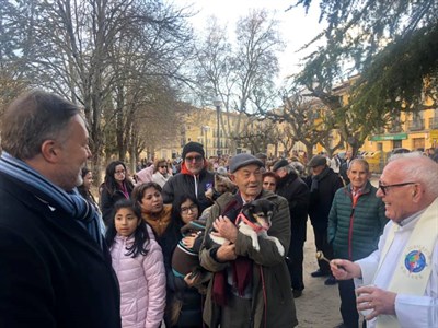 Suspendida la bendición de animales y el reparto de panecillos en San Antón por la situación sanitaria