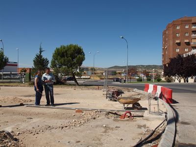 La nueva rotonda de Villa Luz ya está abierta al tráfico