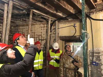 Mariscal pone en valor las obras del Ayuntamiento y el Consorcio en el impulso social y económico de Cuenca