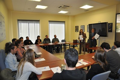 Los becados del programa “Leonardo Avanza III” reciben formación antes de iniciar sus prácticas en el extranjero