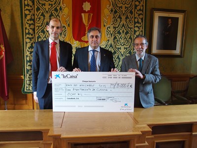 El Ayuntamiento de Cuenca y La Caixa se unen para mejorar las perspectivas escolares de niños socialmente desfavorecidos o en desventaja social 