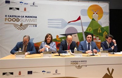 Mariscal destaca en el II Food Summit 2019 la calidad de los productos agrícolas y ganaderos de  Castilla-La Mancha