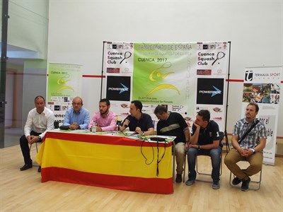 Todo listo para que comience el Campeonato Absoluto de España de Squash de Equipos por Clubes