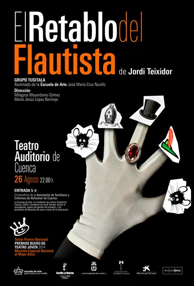 El Teatro-Auditorio acoge una actuación teatral en beneficio de la Asociación de Familiares y Enfermos de Alzheimer 
