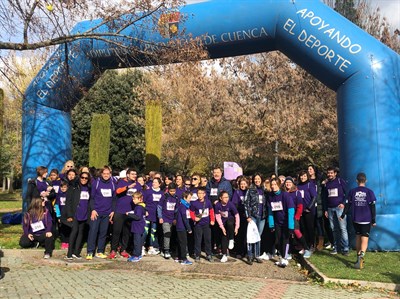 Más de 600 personas han participado en la I Marcha Solidaria del Ayuntamiento de Cuenca
