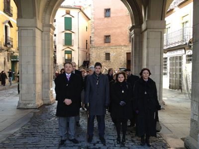 La Corporación participa, como cada año, en la Misa en honor al Patrón de Cuenca