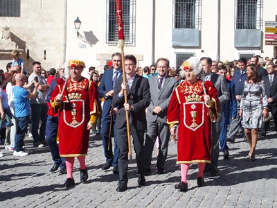 El Pendón de Alfonso VIII ya se encuentra en el Ayuntamiento 
