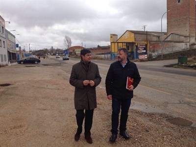 Mañana comienzan las obras de asfaltado en el tramo municipal de la N-420, por lo que habrá restricciones de tráfico