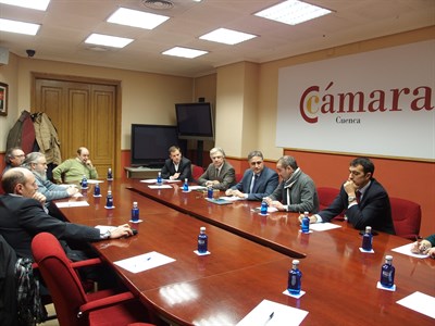Mariscal presenta a la Cámara de Comercio de Cuenca el proyecto del XX Aniversario y solicita su colaboración, de la que pueden obtener importantes ventajas fiscales