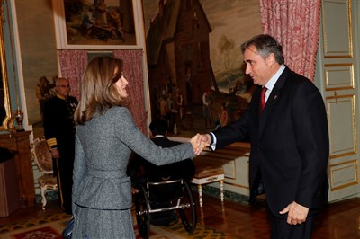 Mariscal asiste a la reunión del Consejo del Real Patronato sobre Discapacidad y a la entrega de Premios Reina Letizia