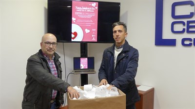 Los ganadores de la campaña de comercio de San Valentín ya pueden compartir su cena