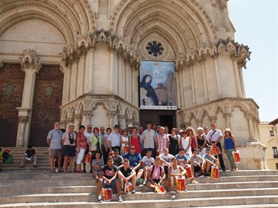 Ávila recibe a los integrantes de la Bollène Amitiés Sans Frontière