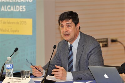 El alcalde presenta el proyecto de la Fábrica de Biomasa en un foro de la FEMP y el Banco Interamericano de Desarrollo