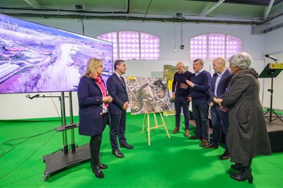 Entrega al Ayuntamiento de las obras de mejora en la confluencia de los ríos Júcar y Moscas para reducir el riesgo de inundaciones