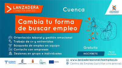 Últimos días para apuntarse a la Lanzadera Conecta Empleo de Cuenca
