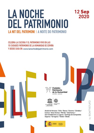 La Noche del Patrimonio se celebrará sin público y se emitirá por streaming el próximo sábado 