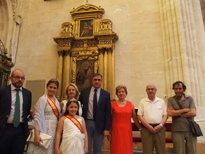 El Ayuntamiento renueva un año más el voto a Santa Ana