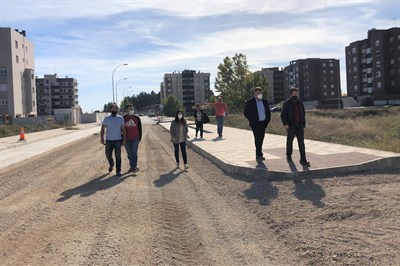 Avanzan las obras para la finalización de la urbanización del Cerro de la Horca