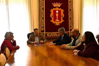 Dolz recibe al nuevo delegado del Gobierno en CLM, José Pablo Sabrido, para analizar los proyectos comunes en marcha