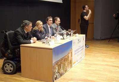 Ángel Mariscal inaugura el Congreso ‘Ciudades Patrimonio para Todas las Personas’ sobre accesibilidad