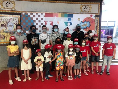 Los alumnos de la Escuela Municipal de Cine estrenan su web serie infantil ‘En Tropel’