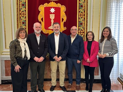 Dolz y Jiménez coinciden en la importancia de mantener la colaboración y coordinación entre Ayuntamiento y Cáritas