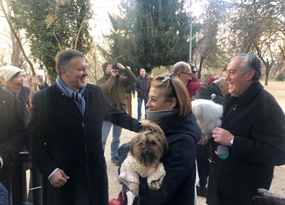 Cientos de conquenses cumplieron con la tradición de bendecir a sus mascotas en el Día San Antón 