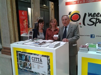 Las ciudades patrimonio de la humanidad se promocionan en Italia a través de "Spagna a Roma"
