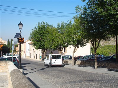 Instalado un radar informativo en la Calle Trabuco 