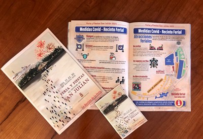 El Ayuntamiento edita la revista oficial de San Julián y el programa de mano