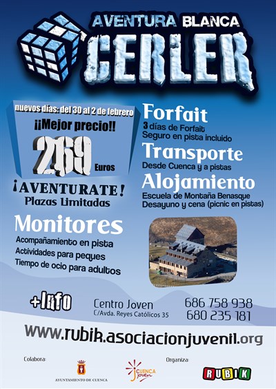 Queda una semana para poder inscribirse en el viaje para esquiar en la estación de Cerler