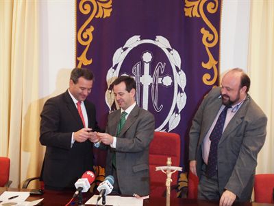 El Ayuntamiento colabora con la Junta de Cofradías en la organización del programa Rutas Nazarenas