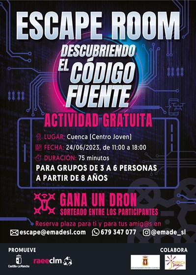 El Centro Joven acoge este sábado el Escape Room ‘Descubriendo el código fuente’ para jóvenes y adultos de entre 12 y 35 años