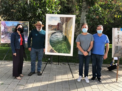 Federico Plasencia Chacón, ganador del Certamen de Pintura Rápida Ciudad de Cuenca 2021