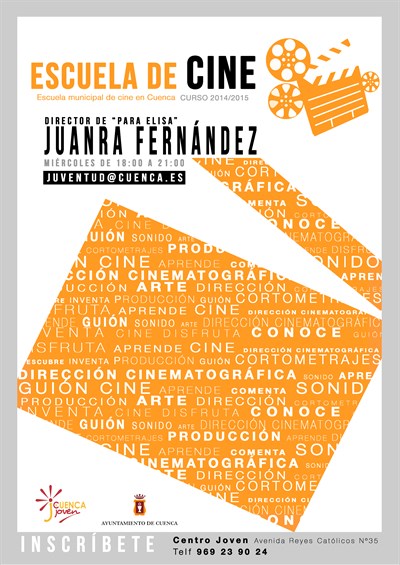 La Concejalía de Juventud pone en marcha una “Escuela de Cine” dirigida por Juanra Fernández 