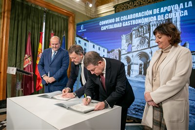 Las actividades de Cuenca como Capital Española de la Gastronomía contarán con cerca de medio millón de euros para su desarrollo