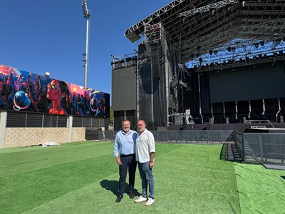 El nuevo recinto de conciertos se estrena esta tarde con el Festival ‘Poetas del Rock’