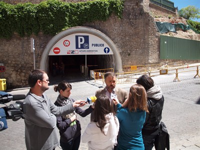 Una estructura metálica asegurará el muro mientras se lleva a cabo su desmontaje “manualmente”