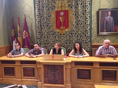 Maribel Gil y Tomás Bux, pregonera y cartelista de San Mateo 2014