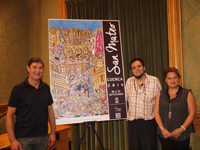 Tomás Bux sorprende con un cartel colorido y repleto de “guiños” mateos 