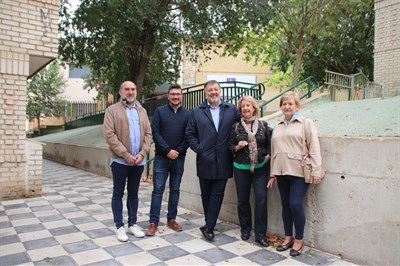El Ayuntamiento ha finalizado las obras de reconstrucción del muro de Casablanca e inicia en breve las de remodelación de la Plaza de Santa Ana    