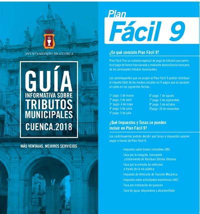El Ayuntamiento repartirá 30.000 folletos con el calendario y toda la información fiscal del contribuyente  