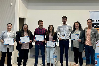 Jaime Martínez Fuentes, ganador de los I Premios Joven Emprende del Ayuntamiento de Cuenca