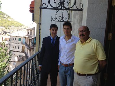 Ávila felicita a José Miguel Pérez en nombre de la ciudad de Cuenca