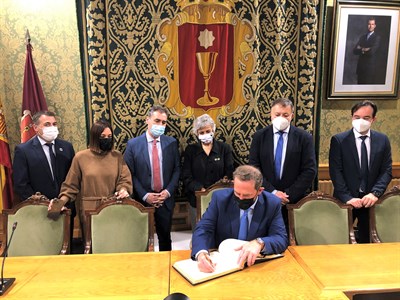 El alcalde y el secretario de Estado de Turismo analizan los avances en la ejecución del Plan de Sostenibilidad Turística