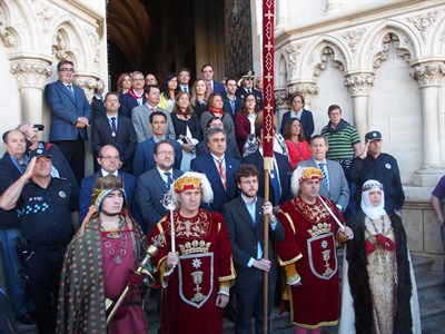 El Pendón de Alfonso VIII vuelve a ser custodiado en la Catedral