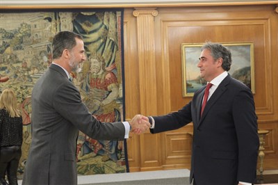 Mariscal valora la cercanía y el interés mostrado por SM el Rey en cuanto a los problemas que tienen las Ciudades Patrimonio de la Humanidad