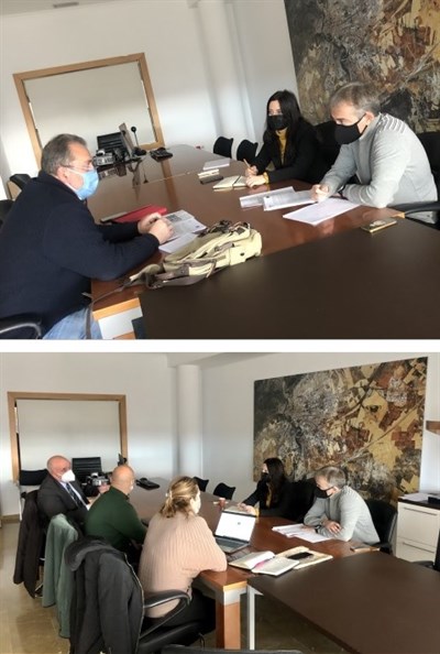 Urbanismo recoge las aportaciones de arquitectos y aparejadores para los pliegos del edificio del Mercado y del muro de Ramiro de Maeztu