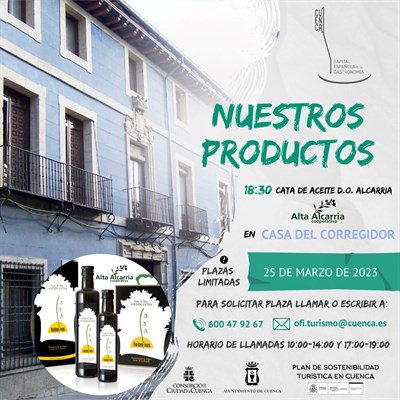 La Capital Española de la Gastronomía se celebra este sábado con una cata de aceite en la Casa del Corregidor